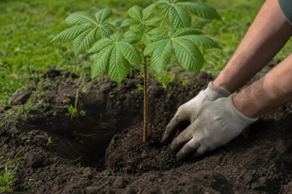 Castanul porcesc (Aesculus hippocastanum): plantare și întreținere