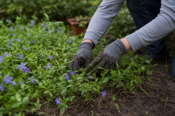 Saschiu (Vinca minor) – tot ce trebuie să știi despre plantare și îngrijire