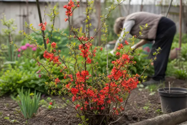 Gutui japonez (Chaenomeles japonica) – de la plantare la întreținerea de zi cu zi
