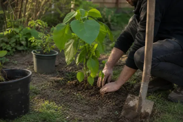 Catalpa bignonioides – de la plantare la întreținerea de zi cu zi