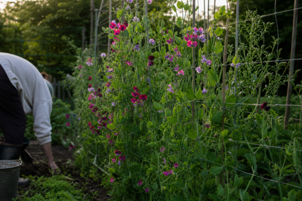 Sângele-voinicului (Lathyrus odoratus) – de la plantare la întreținerea de zi cu zi