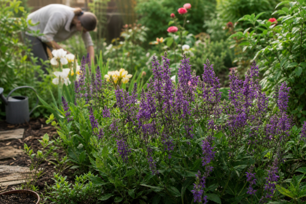 Salvia de grădină (Salvia nemorosa) – ghid practic de plantare și îngrijire
