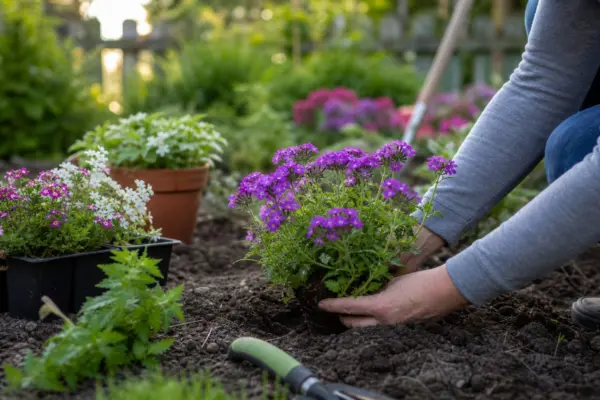 Verbină (Verbena hybrida) – de la plantare la întreținerea de zi cu zi