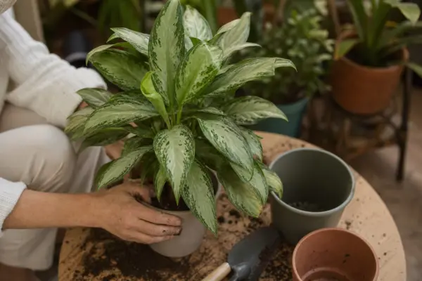 Aglaonema commutatum – condiții de creștere, plantare și îngrijire