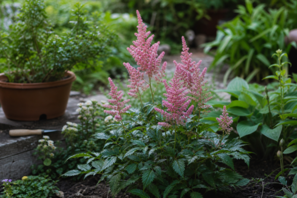 Astilbe (Astilbe arendsii) – plantare, udare și întreținere