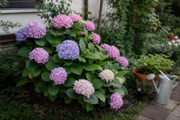 Hortensia (Hydrangea macrophylla) – sfaturi pentru plantare, creștere și întreținere