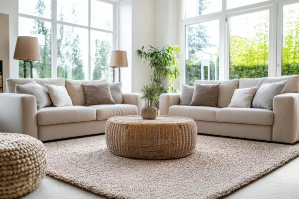 7 sfaturi pentru alegerea dimensiunii covorului din living